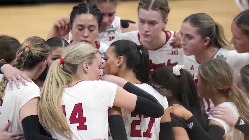 Nebraska volleyball resting before NCAA tournament [Video]