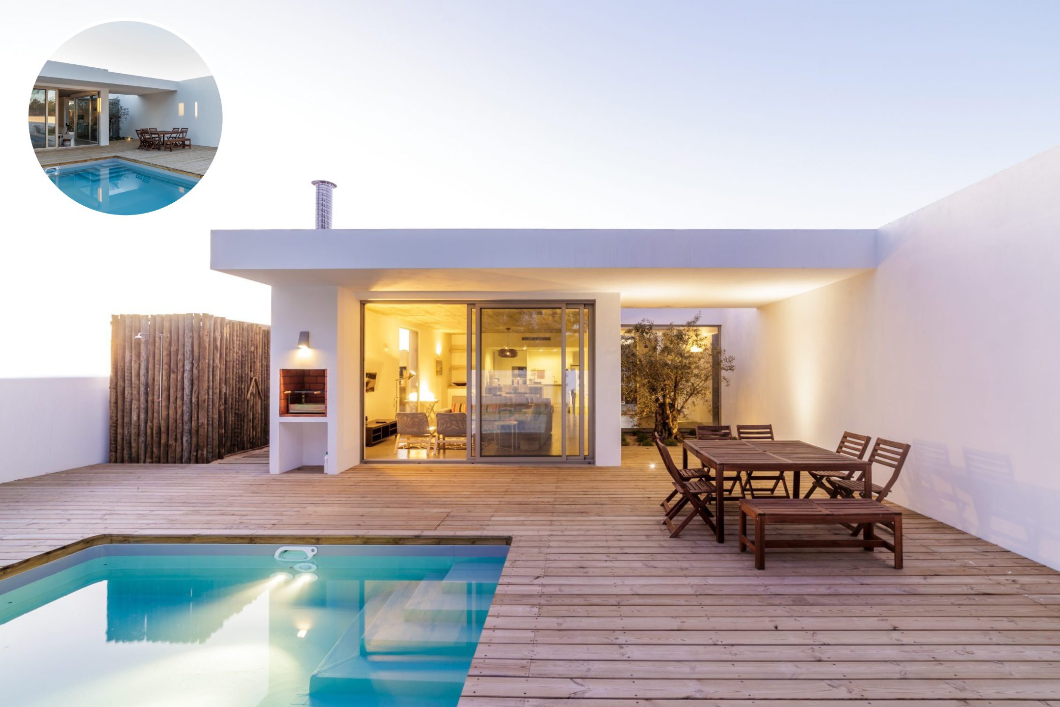 Pictured: The incredible prefabricated home in Spain that comes with a swimming pool [Video]