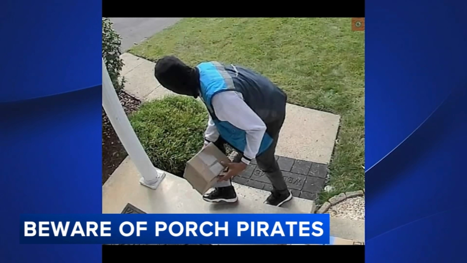 Holiday packages are arriving at homes. Unfortunately, so are porch pirates [Video]