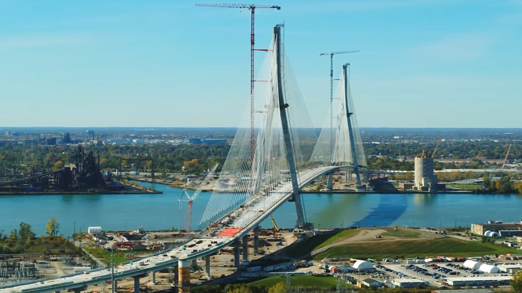 Gordie Howe Bridge in the home stretch [Video]