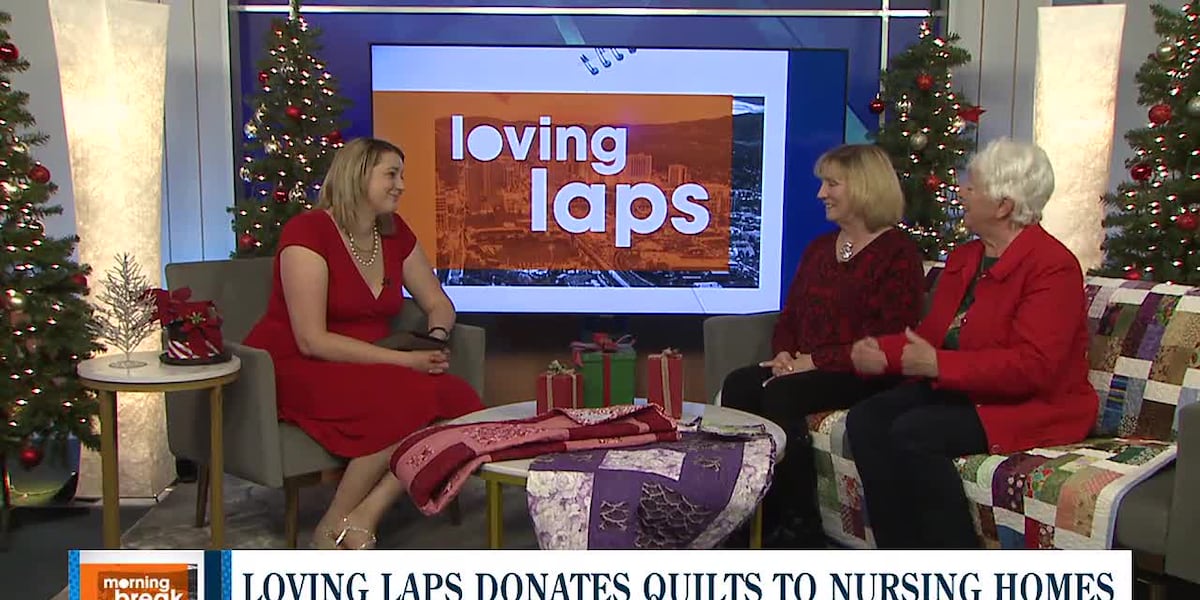 Loving Laps donates homemade quilts to local seniors this holiday season [Video]