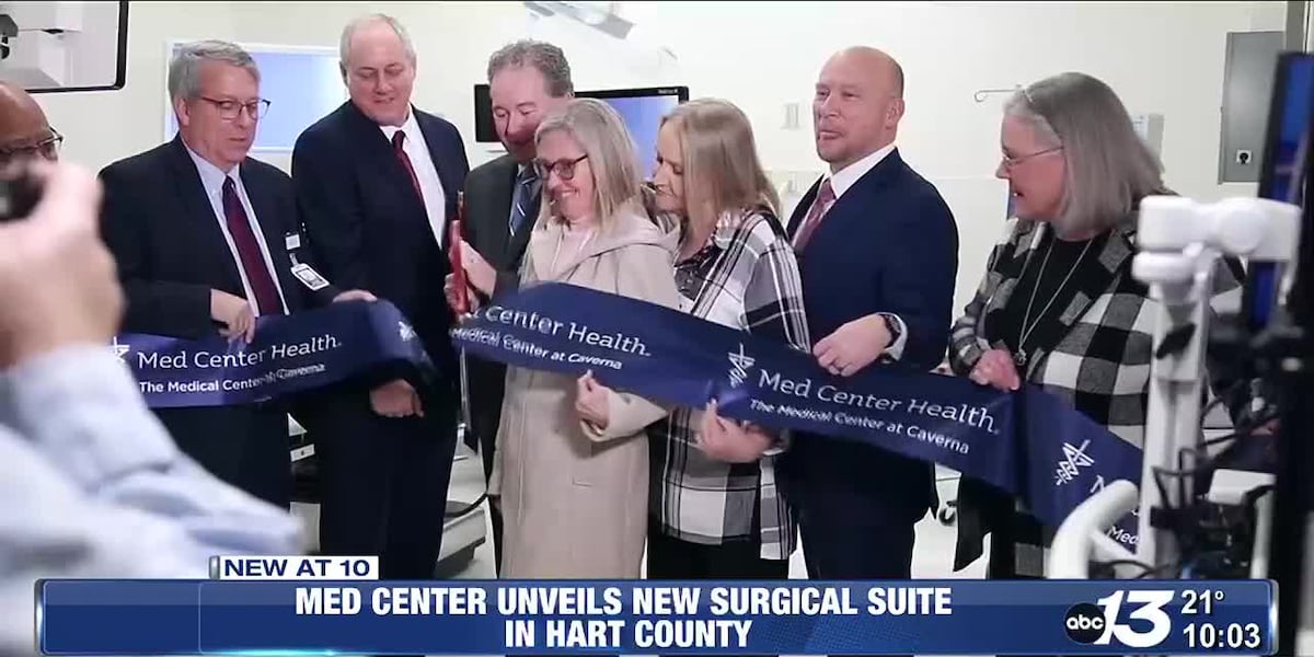 Med Center unveils new surgical suite in Hart County [Video]