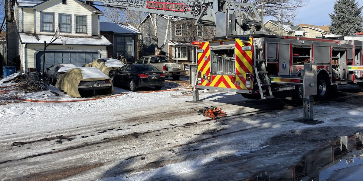 Homeowner, pets evacuate safely from burning home in Colorado Springs thanks to neighbor [Video]