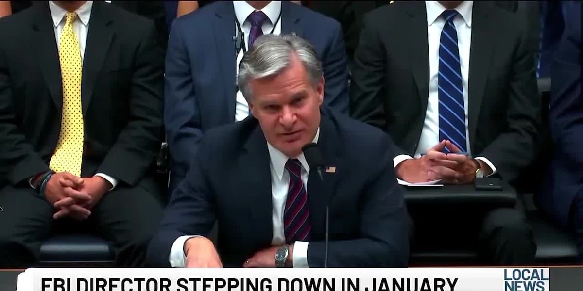 FBI Director Chris Wray stepping down in January [Video]