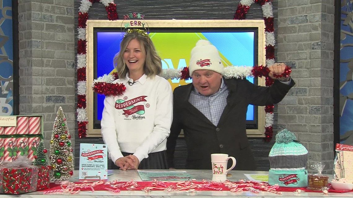 Stroopwafels, ice carving and pictures with Santa! Travel down the Peppermint Trail this Saturday on the Avenues of Ingersoll & Grand | Paid Content [Video]