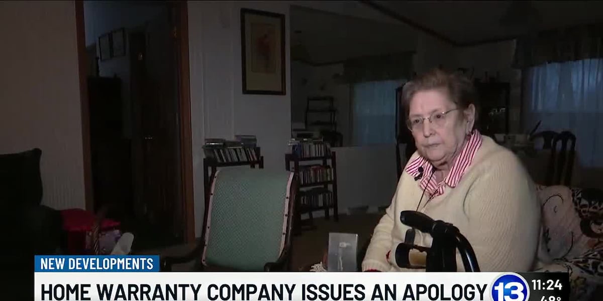 Home warranty company apologizes to 80-year-old customer who went nearly a week without heat [Video]