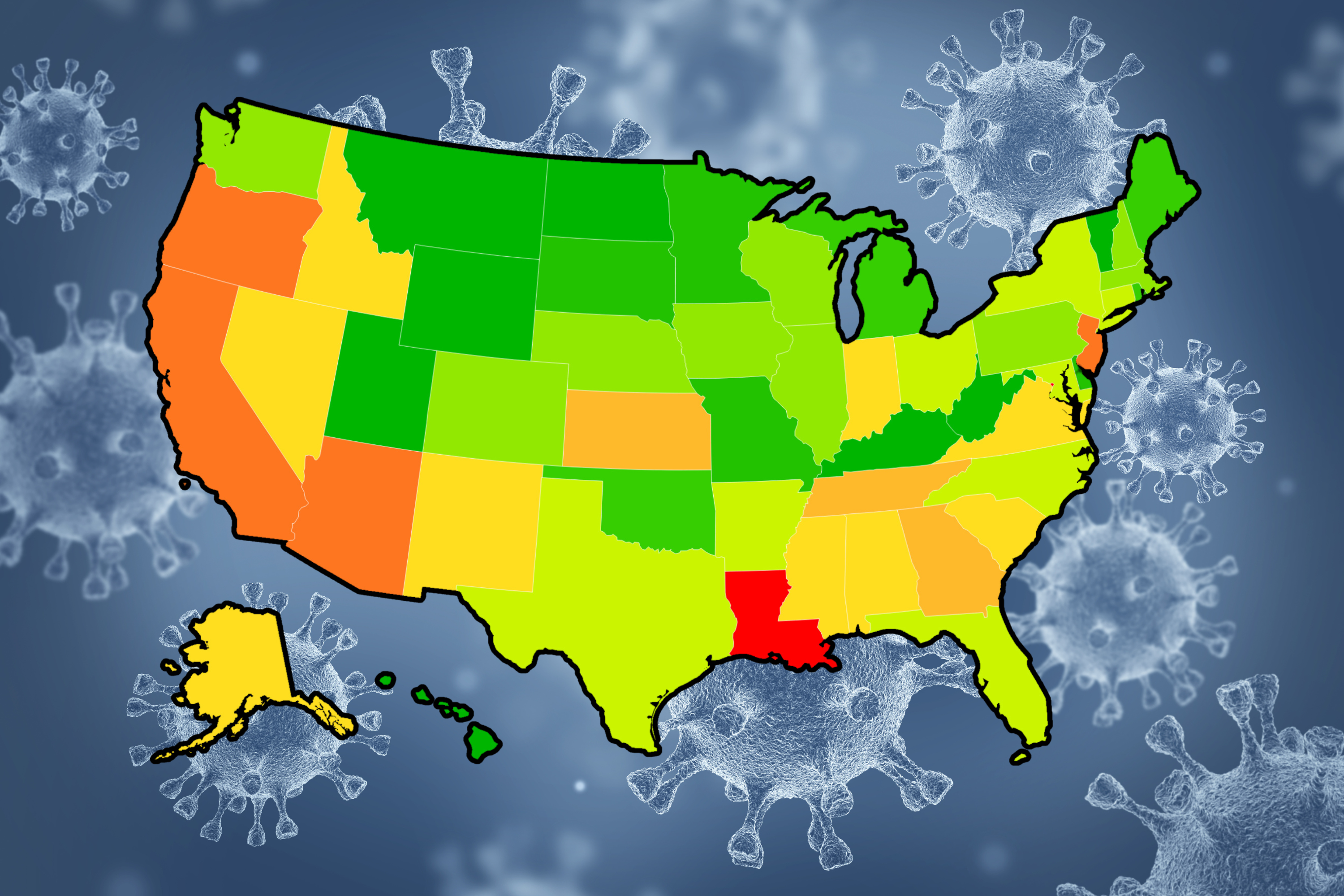 Map Shows Flu Rates Across US [Video]