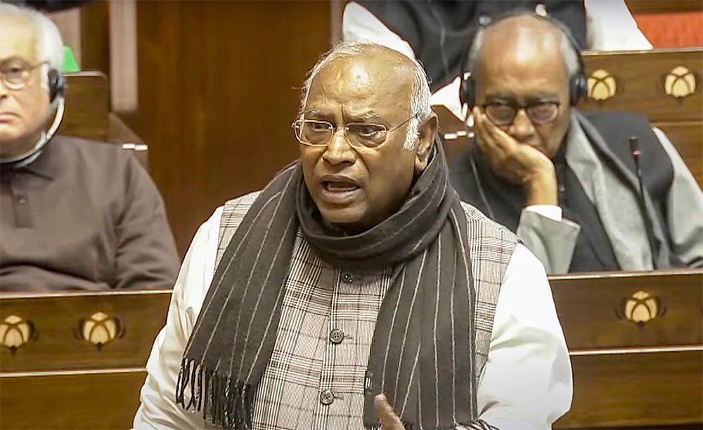 ‘Far from truth’: Mallkarjun Kharge criticises Amit Shah’s speech in Parliament [Video]