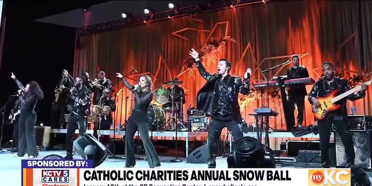 KCTV5 Cares: Catholic Charities Annual Snow Ball [Video]