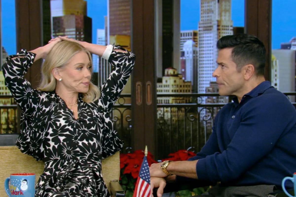 Kelly Ripa Proposes Putting An AirTag On Mark Consuelos To Keep Tabs On Him: I Have No Idea Where You Are [Video]