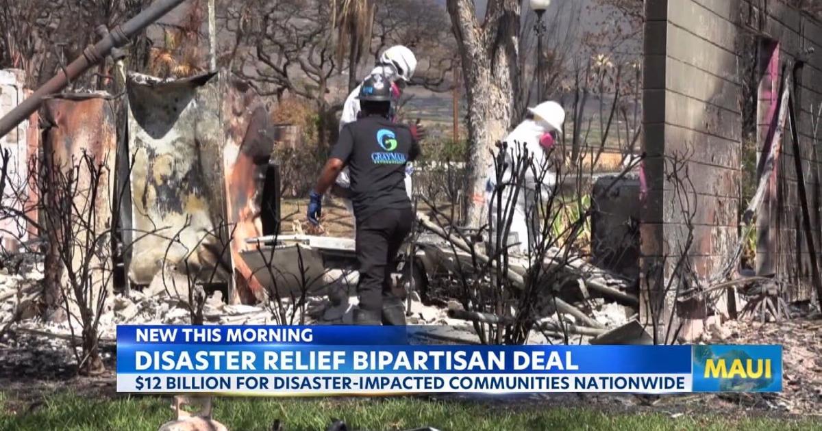 Maui set to receive major disaster relief funding in new bipartisan deal | Video