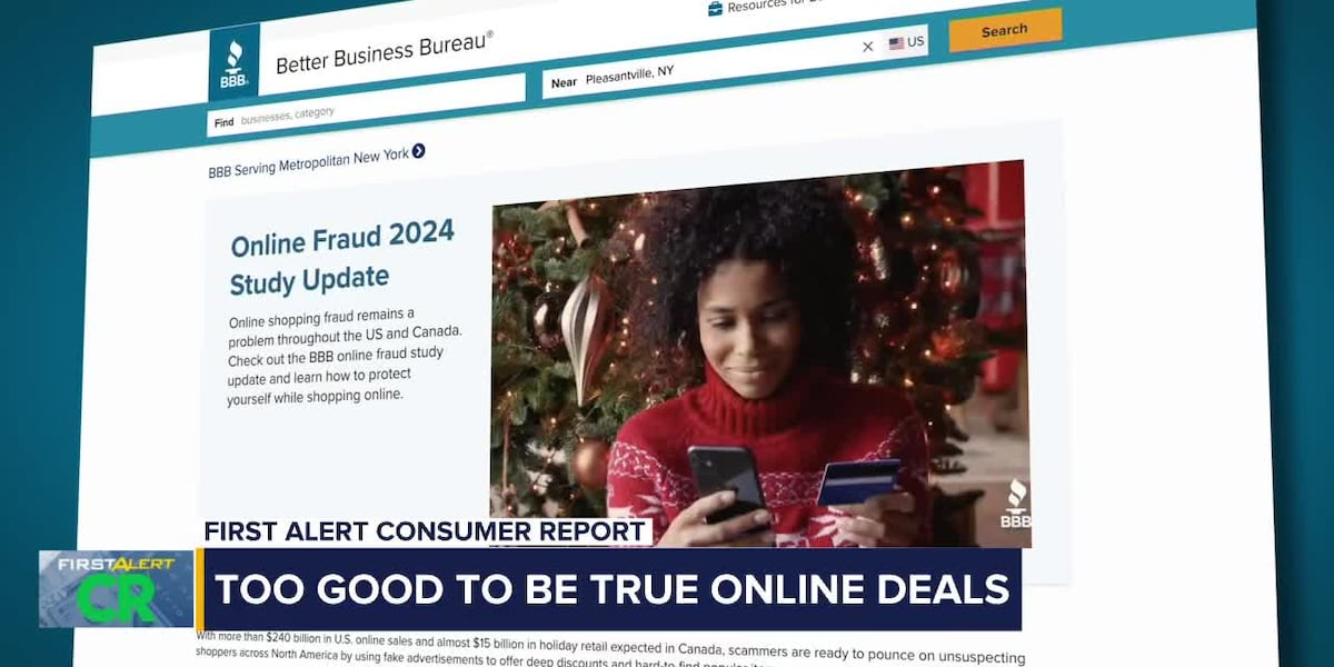 First Alert Consumer Report: Too good to be true online deals [Video]