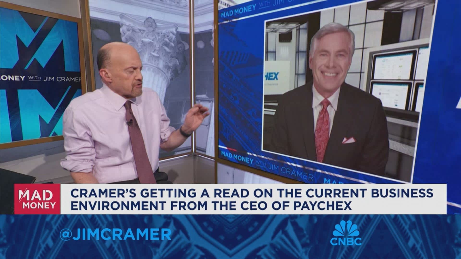 Paychex CEO John Gibson goes one-on-one with Jim Cramer [Video]