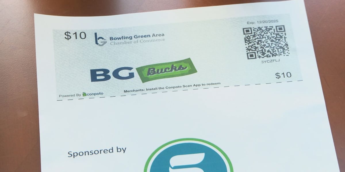 Bowling Green Chamber launches new way to support local business with BG Bucks program [Video]