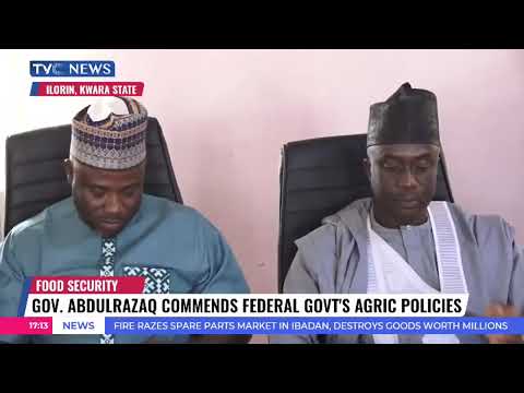 Governor Abdulrasaq Commends FG For Agric Policies [Video]