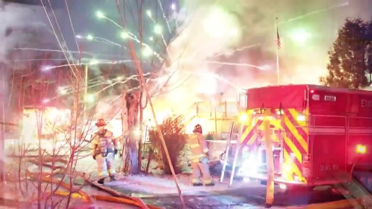 House fire in Spencer escalated by fireworks, propane tanks – Boston News, Weather, Sports [Video]