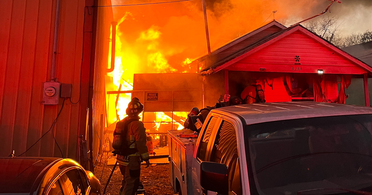 Louisville firefighters rescue dog from fire near Wilder Park Sunday evening | News from WDRB [Video]