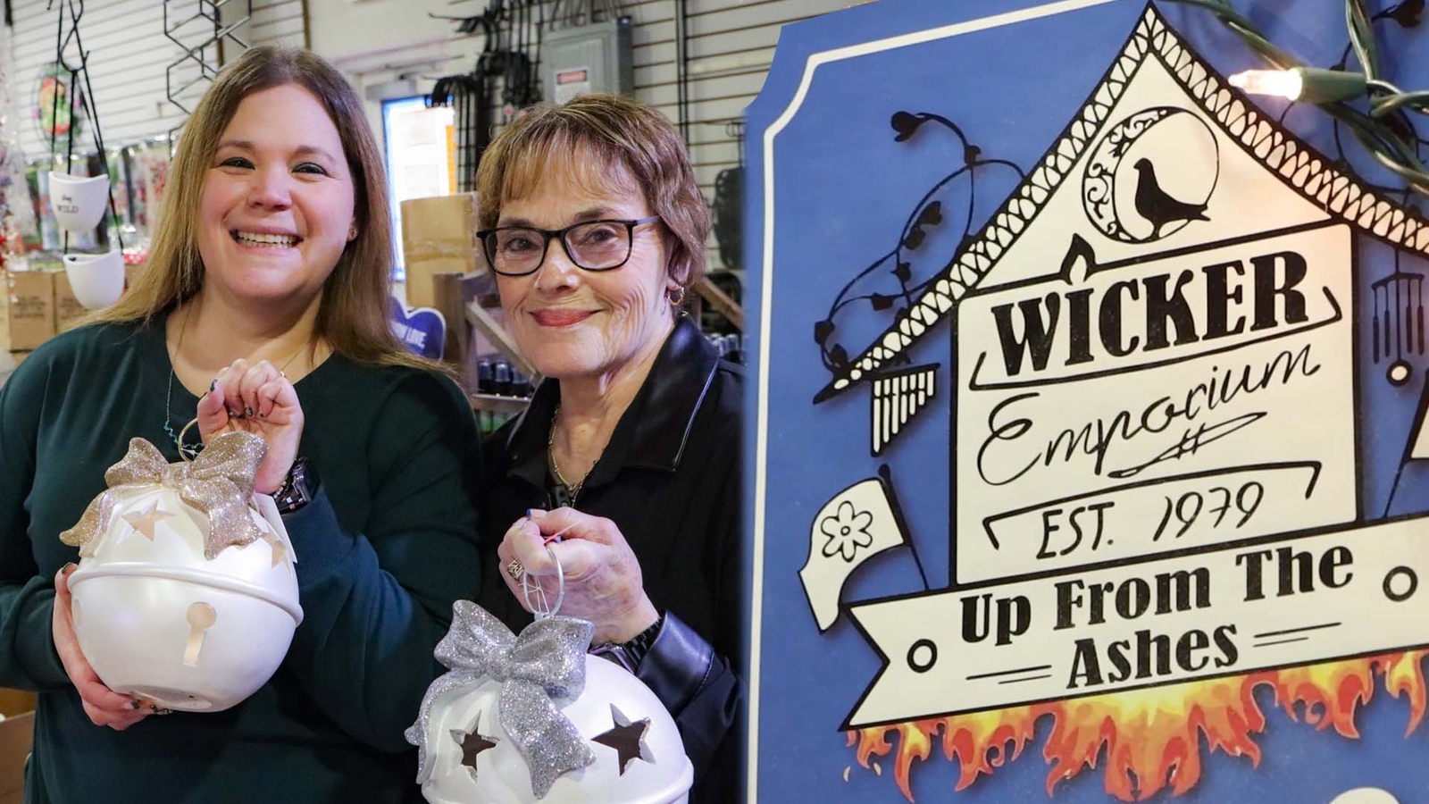 10 years after fire, family-owned ‘Wicker Emporium’ is going strong [Video]