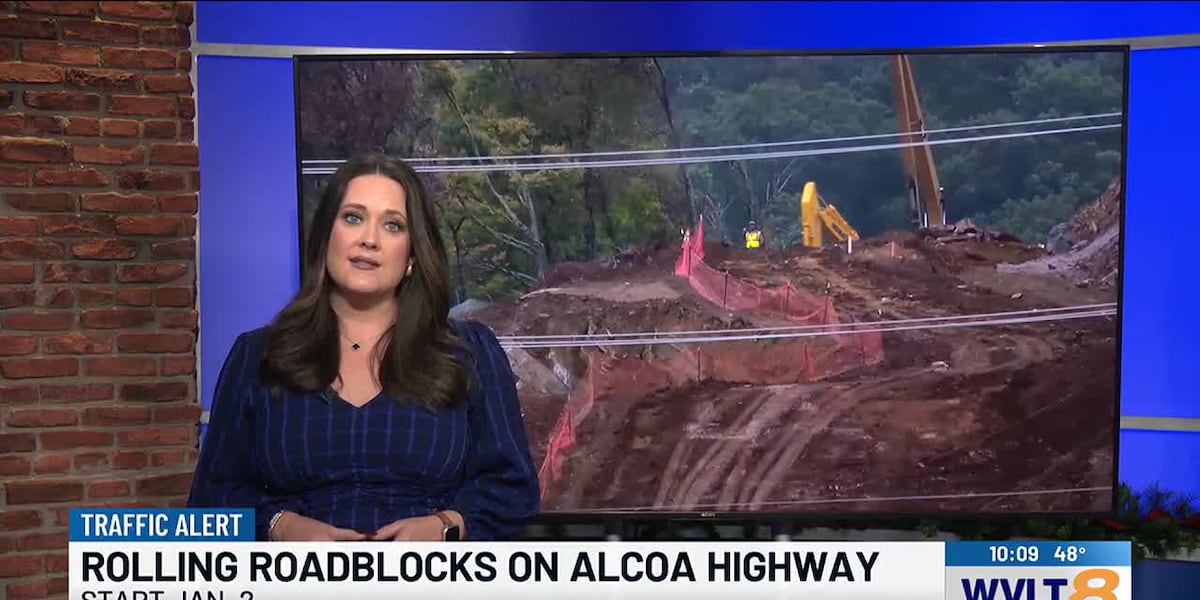 Rolling roadblocks and flagging slated for Alcoa Highway [Video]