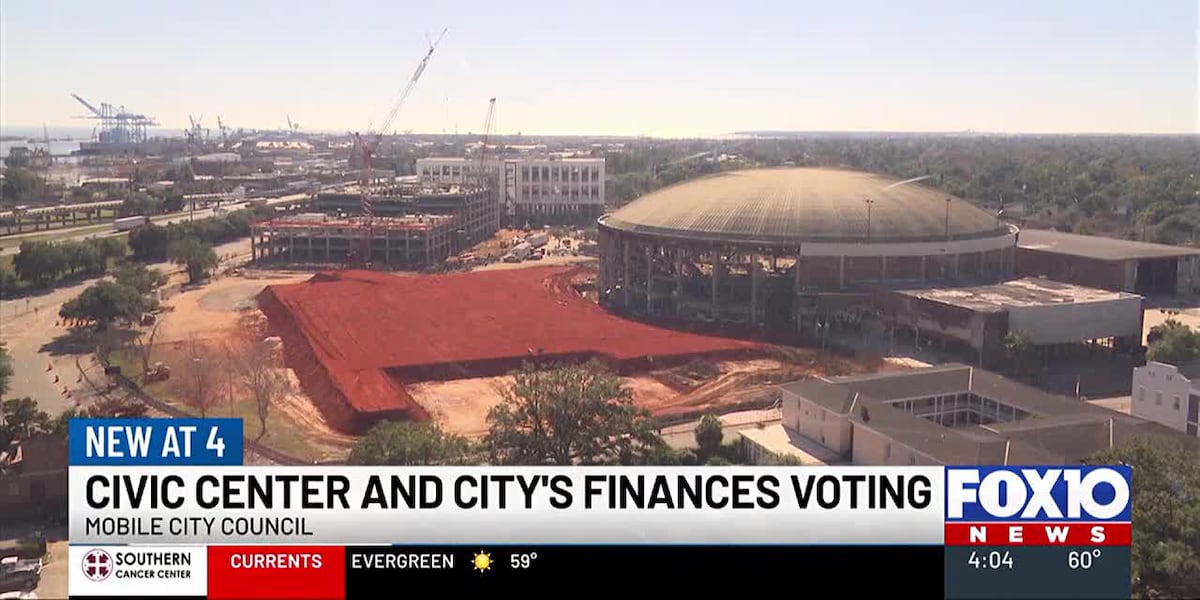 Mobile Civic Center financing moves ahead [Video]