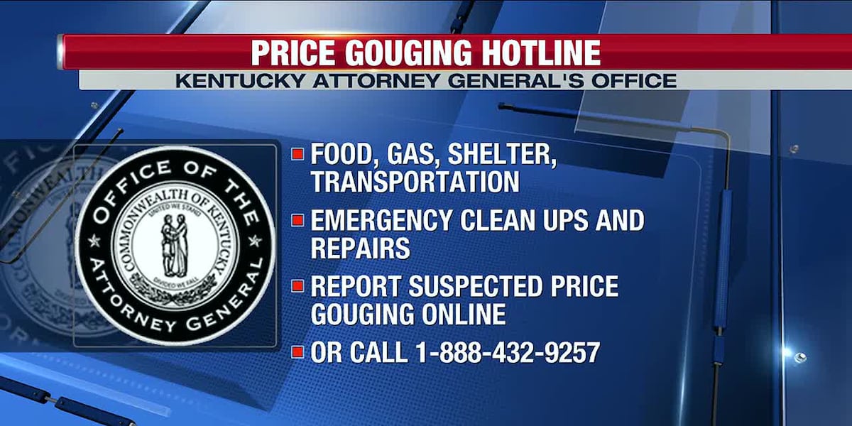 Price Gouging Hotline activated to protect Kentuckians during winter storm [Video]