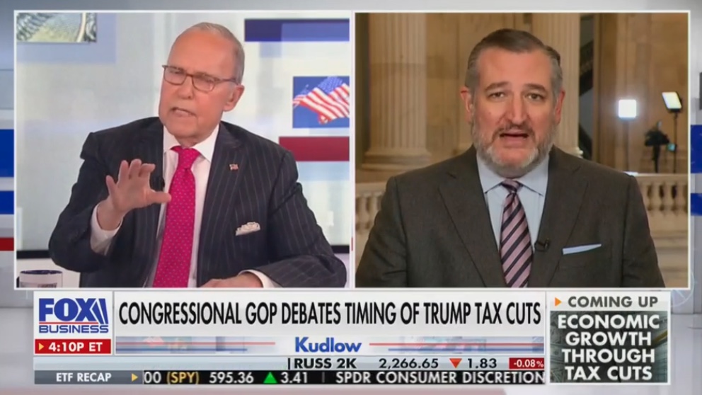 Larry Kudlow and Ted Cruz Spar Over GOP’s Strategy [Video]