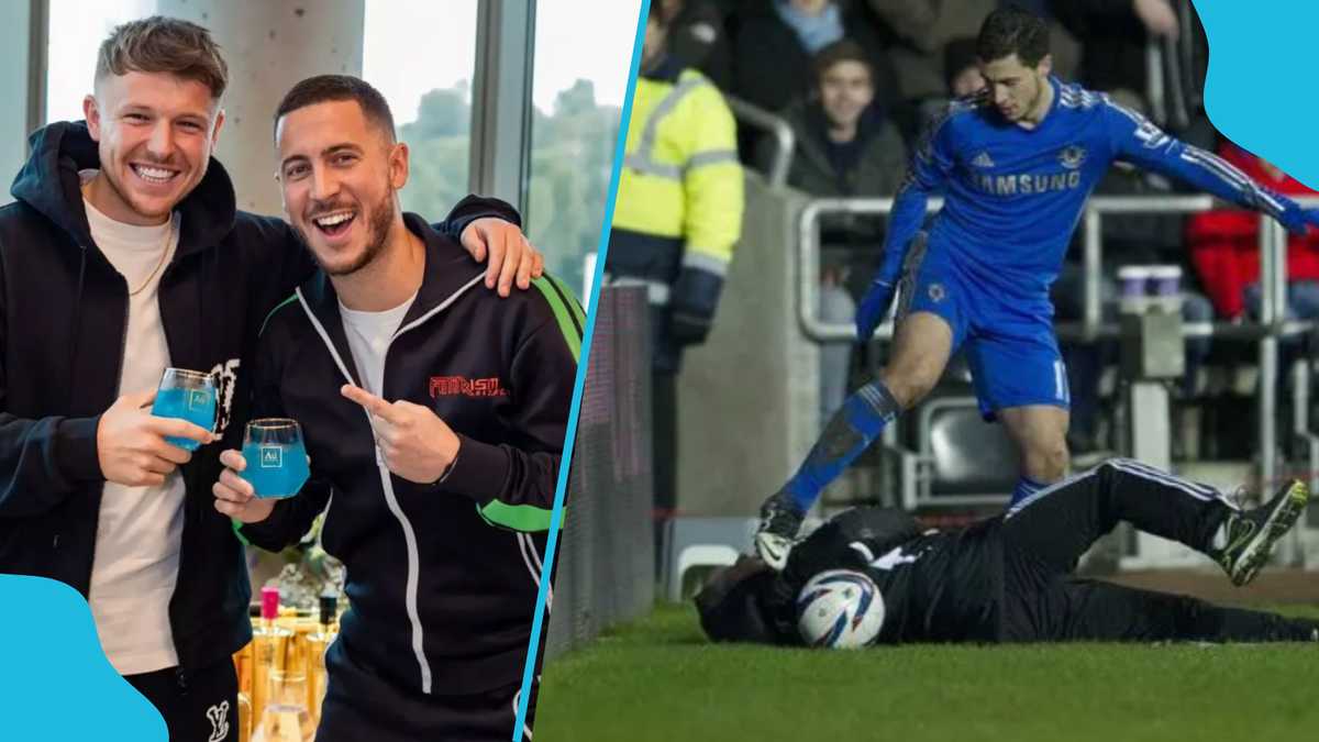 Eden Hazard Forms Unlikely Bond with Millionaire Ball Boy He Kicked in 2013 [Video]