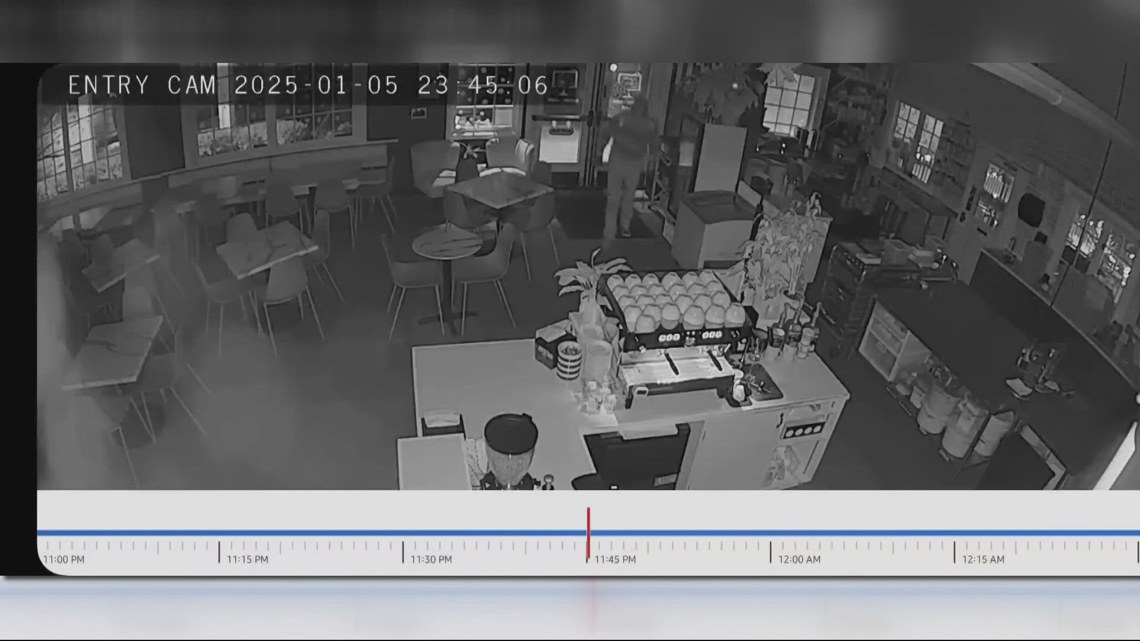 Multiple Portland-area bakeries burglarized; suspect caught on camera [Video]