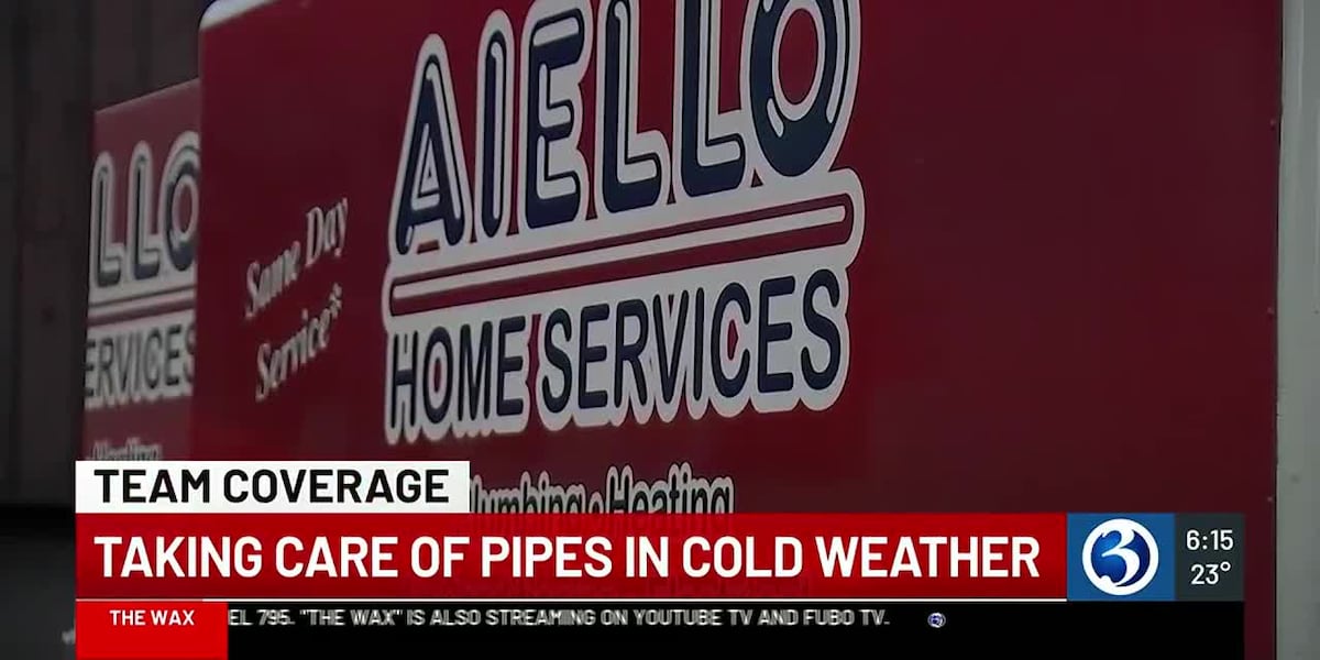 How to avoid frozen pipes in freezing temperatures [Video]