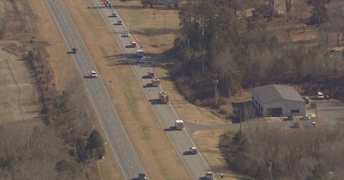 First responders honor Stanly County EMT during procession  WSOC TV [Video]