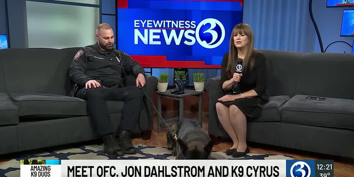 AMAZING K9 DUOS: Officer Dahlstrom and K9 Cyrus [Video]