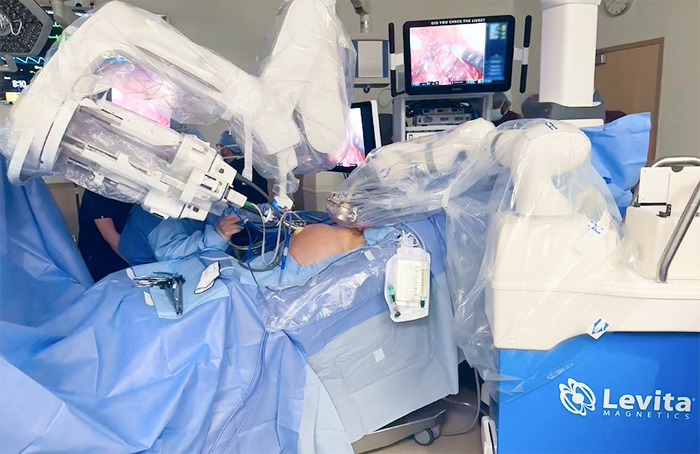 Levita Magnetics CEO shares insight into dual-robot surgical procedure [Video]