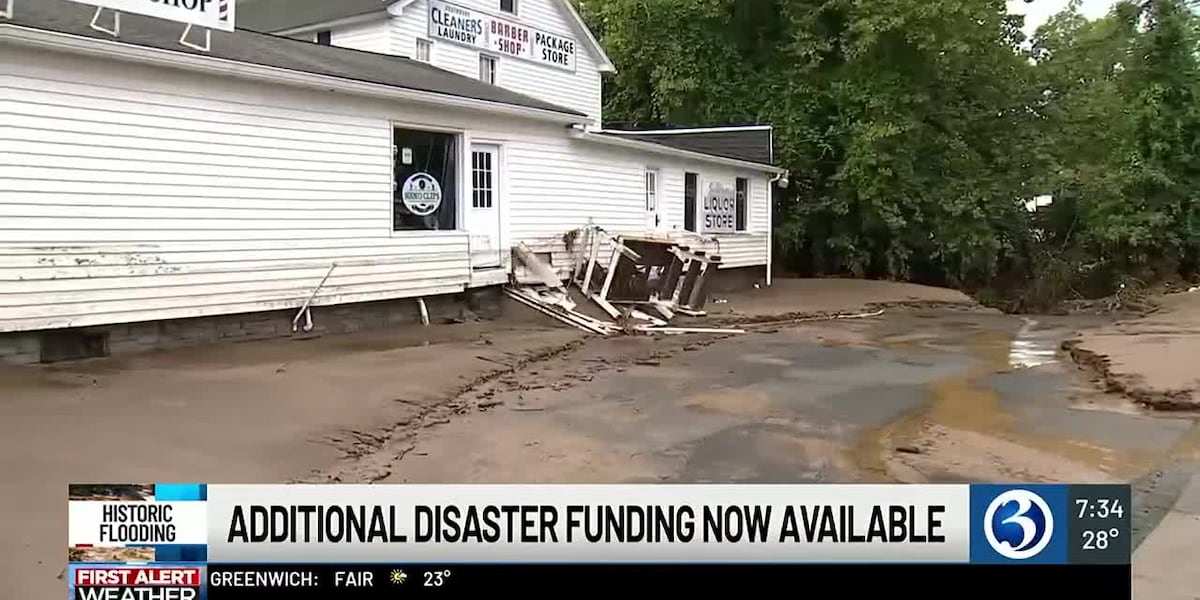 Federal funding available for Connecticut businesses affected by historic flooding [Video]