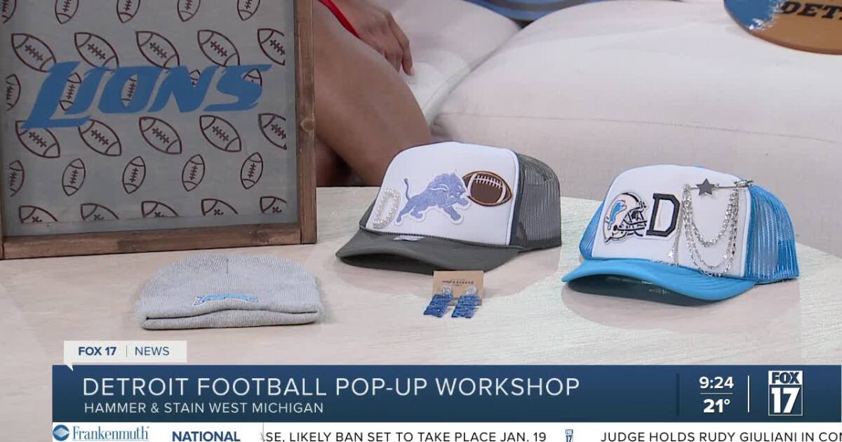 Play for the post-season – Local business hosting pop-up Lions fan workshop [Video]