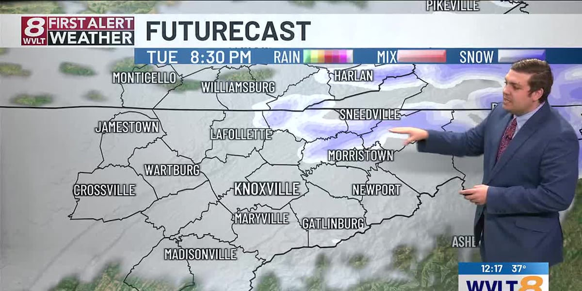 Knoxville weather | Frigid nights settling in ahead of a slow warming trend to end the week [Video]