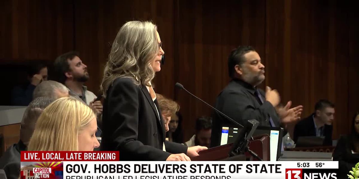 Gov. Hobbs delivers State of the State address [Video]