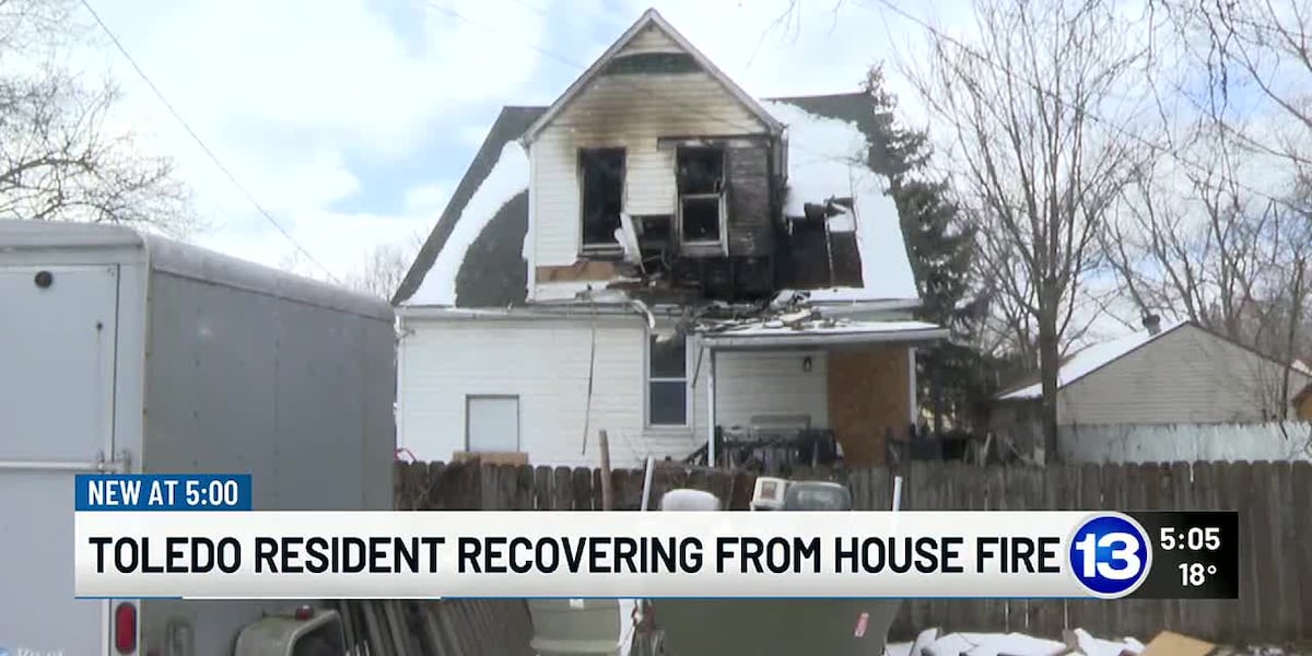 Toledoan recovering after losing home in house fire [Video]