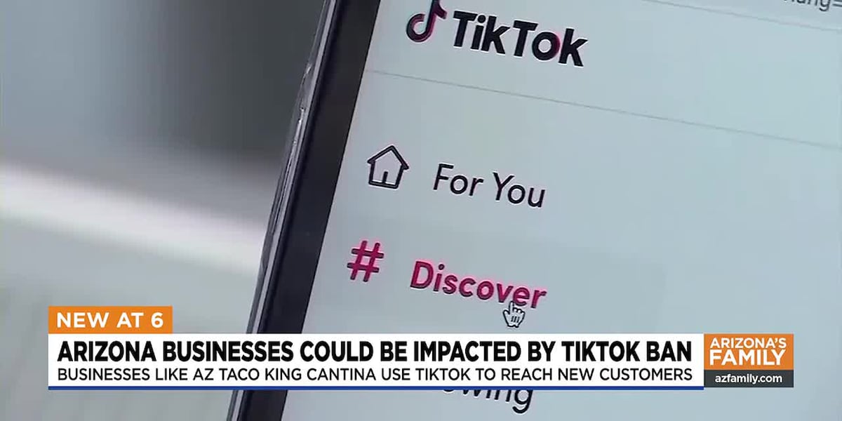 Arizona small businesses could be impacted by TikTok ban [Video]