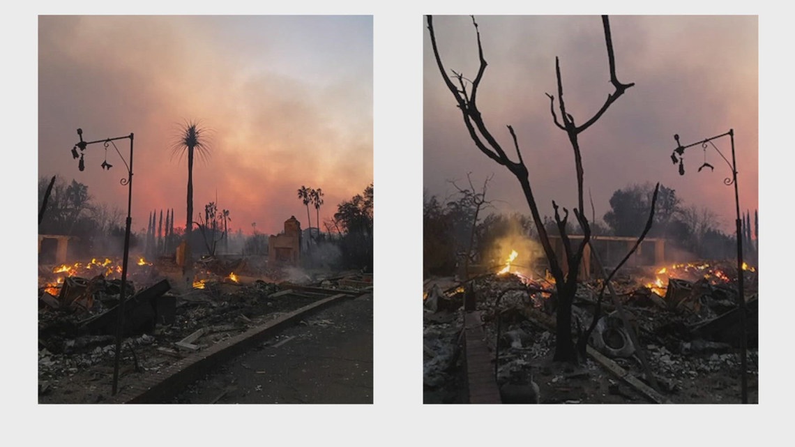 Louisiana native loses home to California wildfire [Video]