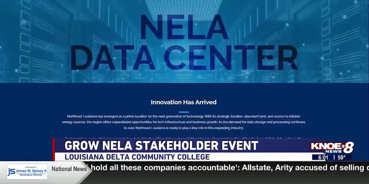 Grow NELA stakeholder event highlights economic growth in Northeast Louisiana [Video]