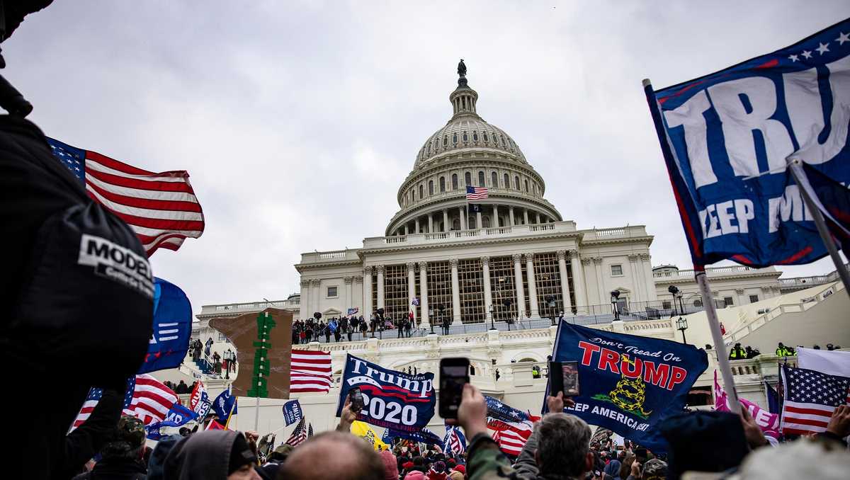 US Capitol rioters return to DC to celebrate Trump inauguration [Video]