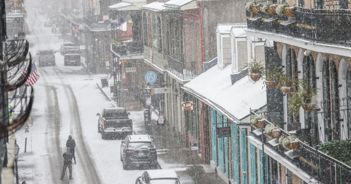 Live updates: Snowstorm begins in Louisiana cities | Weather [Video]