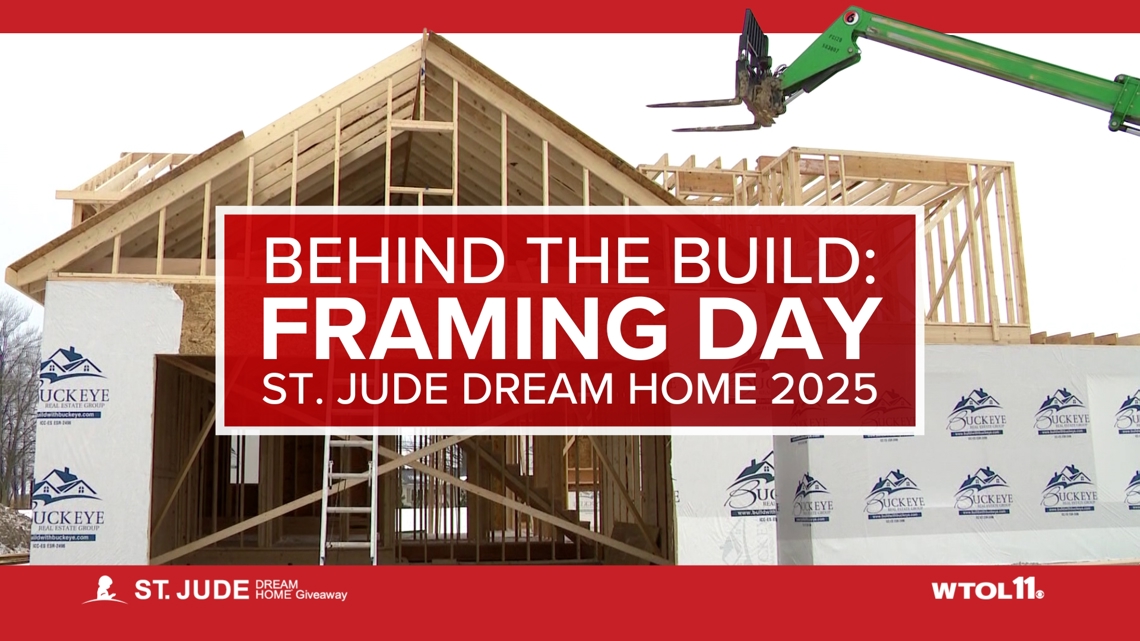 Behind the build: Framing Day | St. Jude Dream Home Giveaway 2025 [Video]