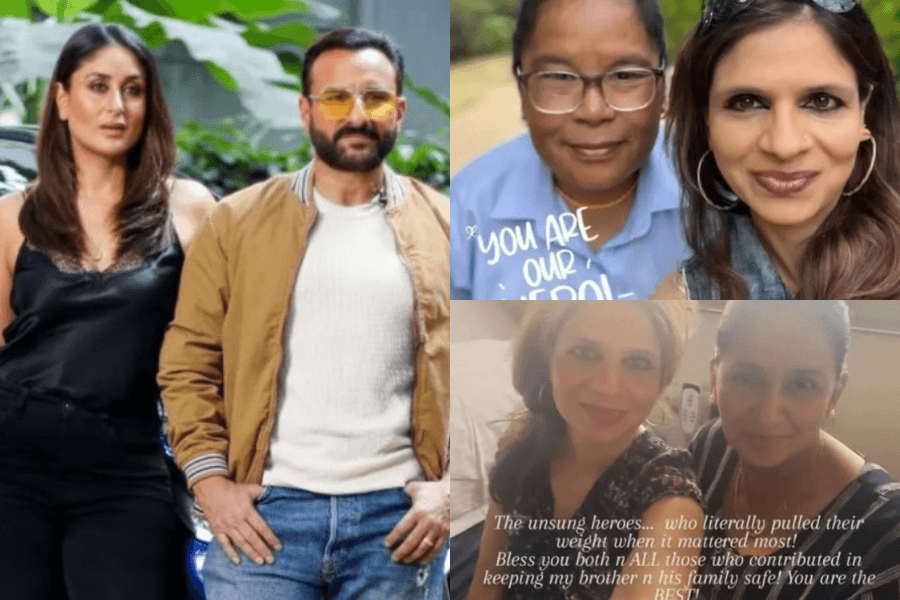 Saba Pataudi shares pic with Saif Ali Khan-Kareena Kapoor’s house helps; calls them ‘unsung heroes’ [Video]