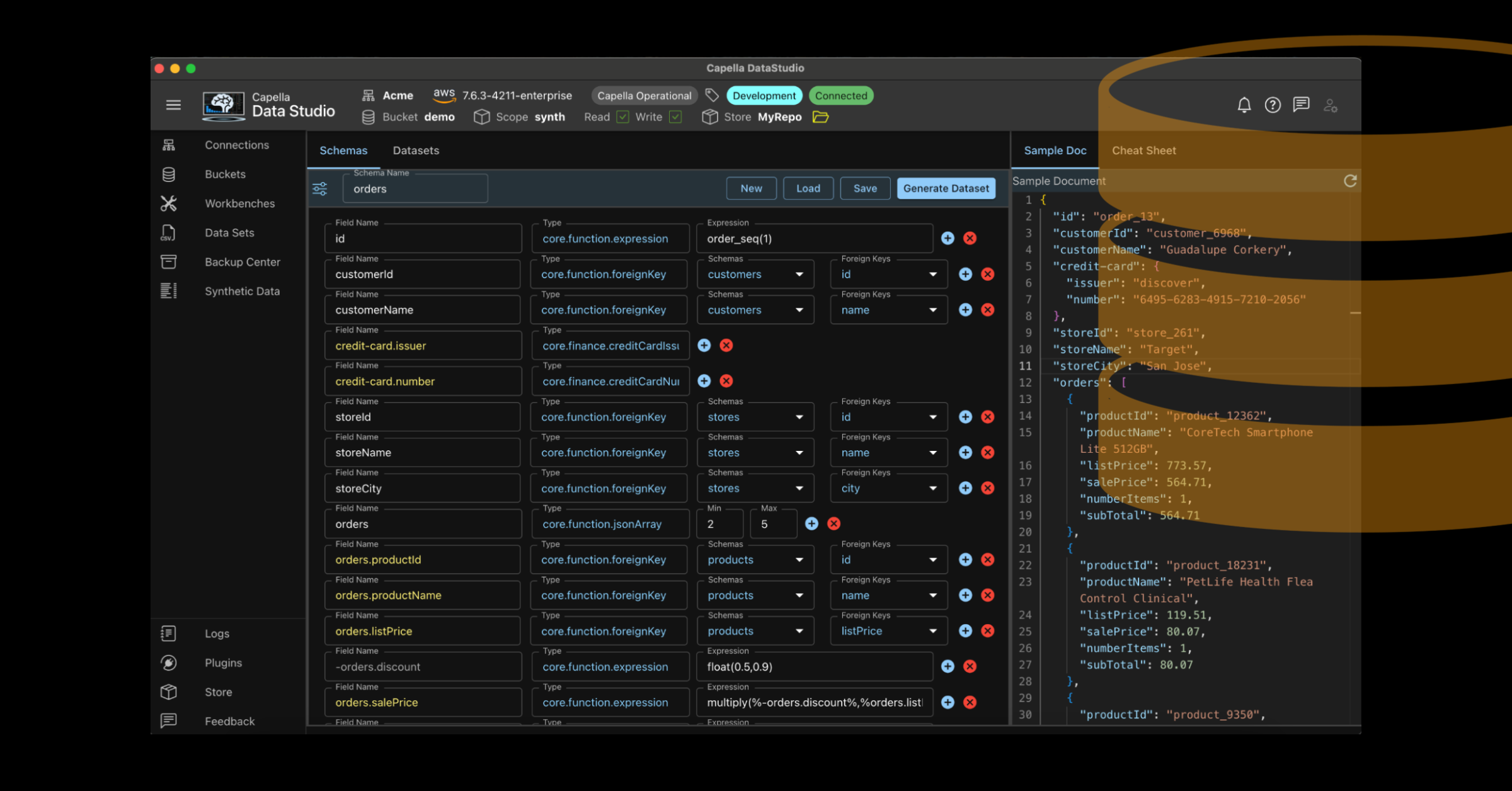 Synthetic Data Generation with Capella DataStudio [Video]