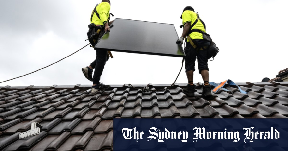 Why do so few apartments in Sydney and Melbourne have solar panels? [Video]